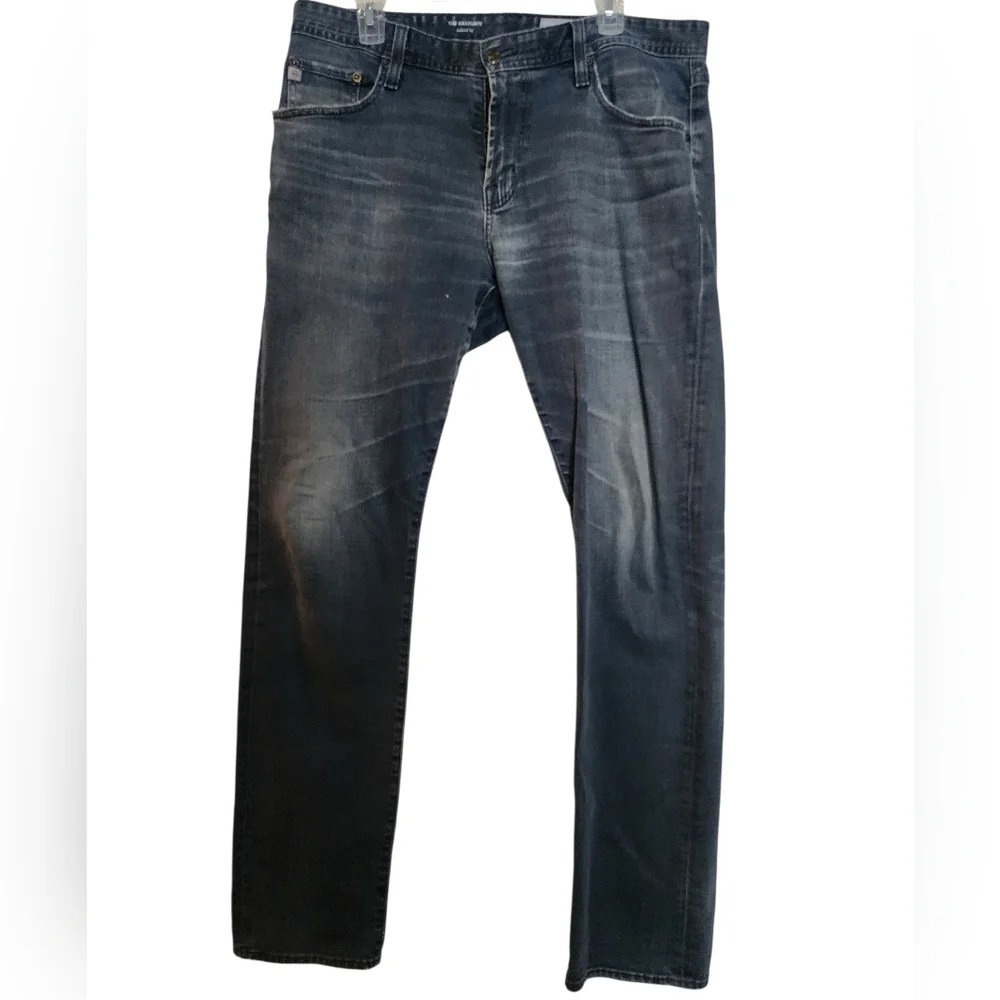 AG Adriano Goldschmied Graduate Tailored Leg Jeans 38x34 Made in USA